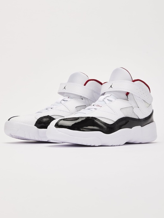 Jordan Other - Jordan Kids' White/Black Jumpman Two Trey Basketball Shoes